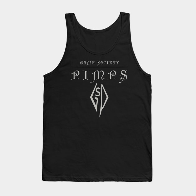 Game Society Pimps Skyrim cover Tank Top by Triggerthezombiehunter